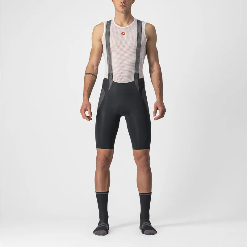 Castelli Free Unlimited Bib Shorts in Black