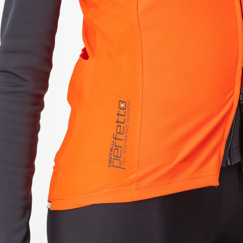 Castelli Perfetto RoS 2 Women's Vest in Red Orange-3