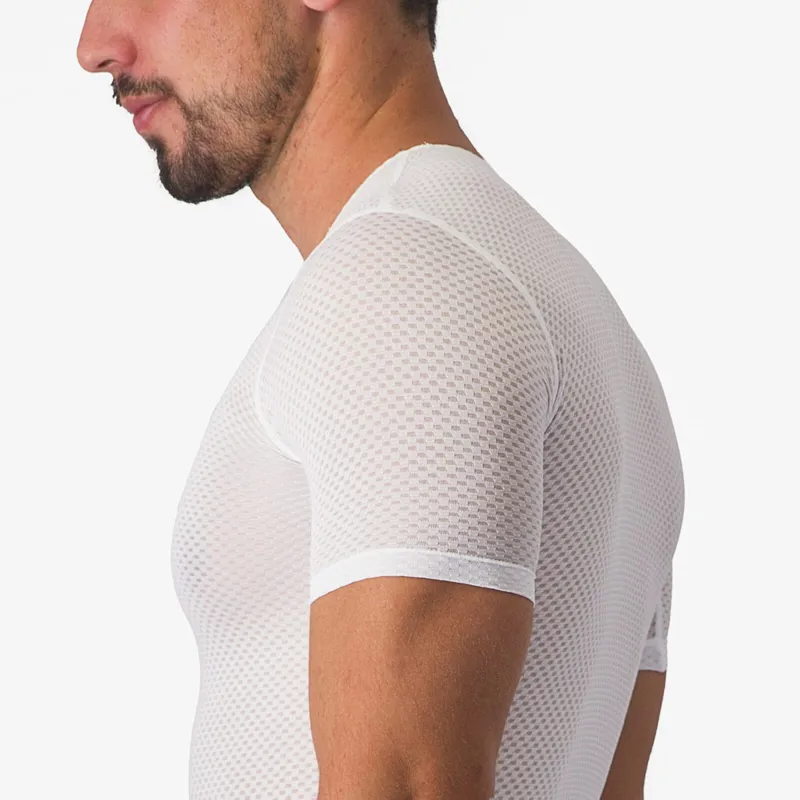 Castelli Pro Mesh 2.0 Base Layer in White-4