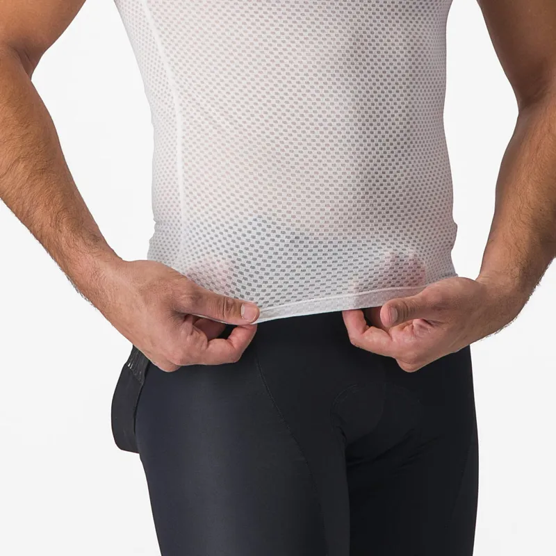 Castelli Pro Mesh 2.0 Sleeveless Base Layer in White-5