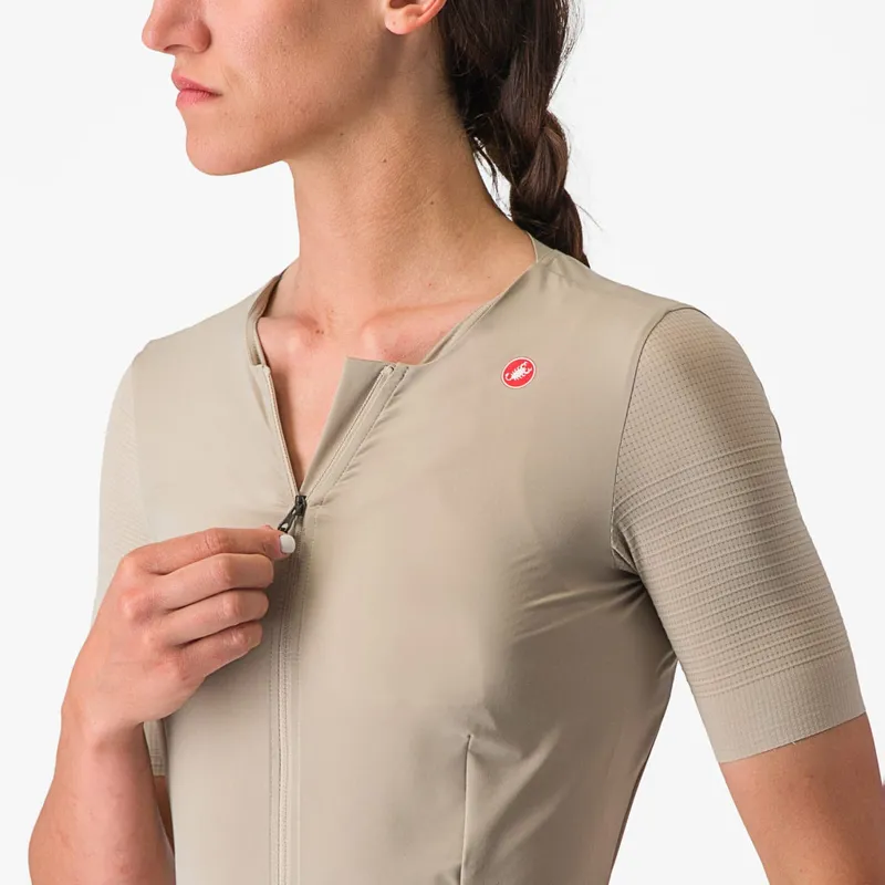 Castelli Premio Women's Short Sleeve Jersey in Clay-2