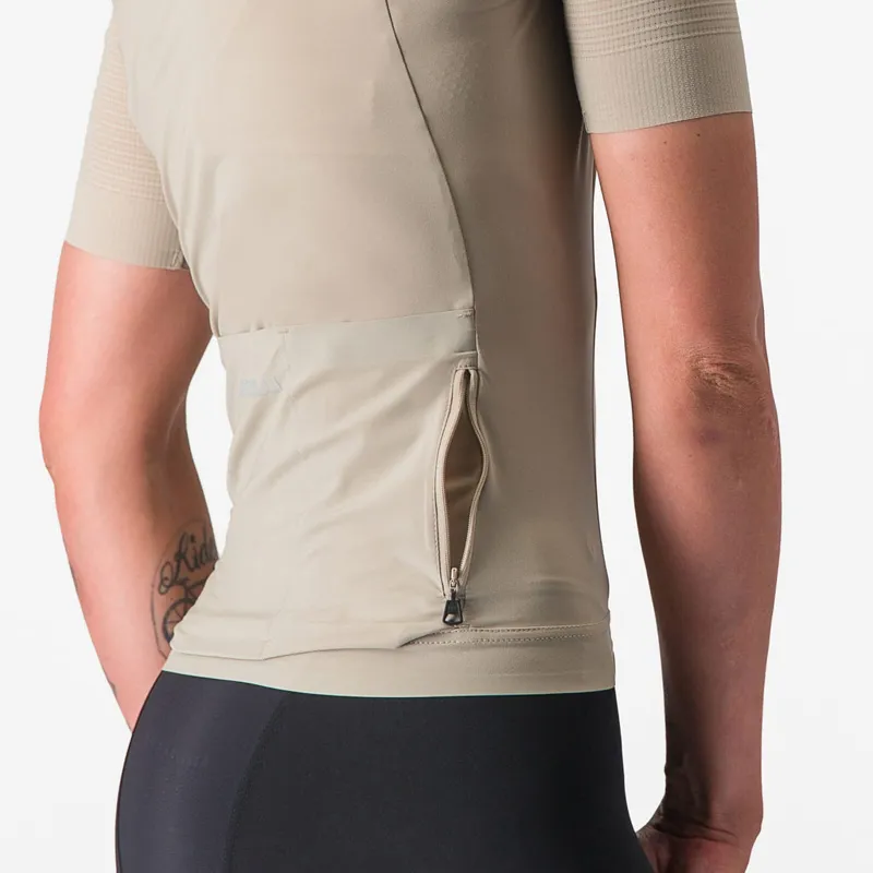 Castelli Premio Women's Short Sleeve Jersey in Clay-3