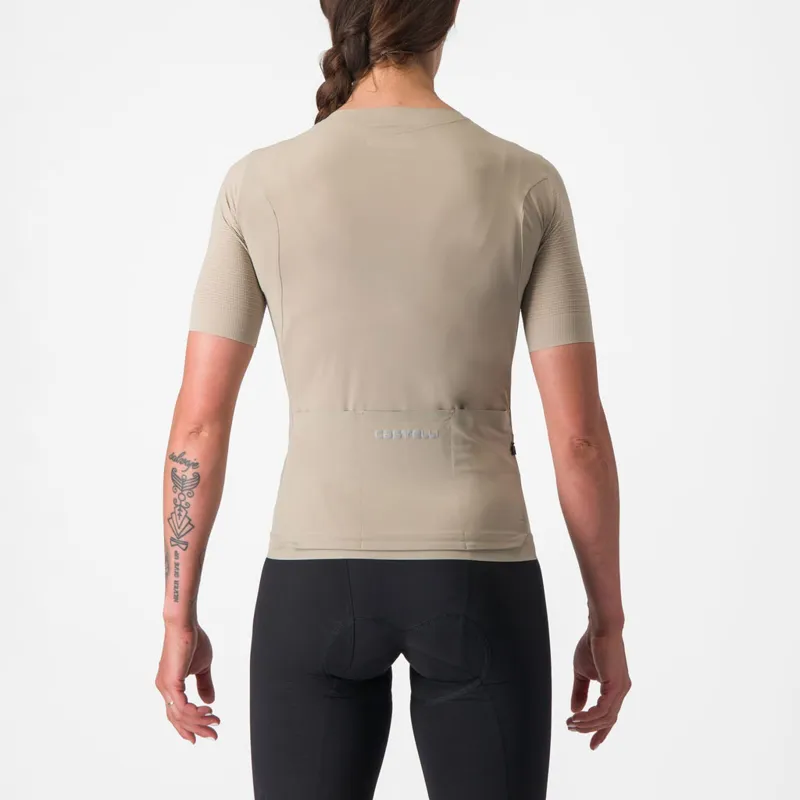 Castelli Premio Women's Short Sleeve Jersey in Clay-1