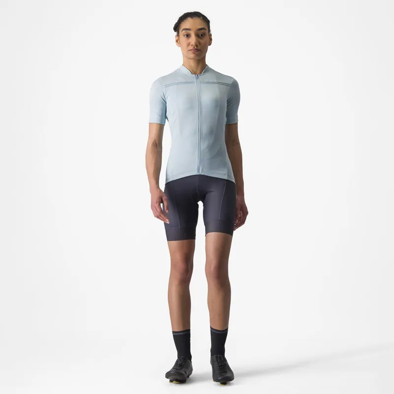 Castelli Anima 4 Women's Short Sleeve Jersey in Winter Sky-7
