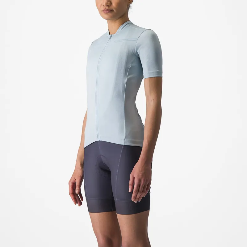 Castelli Anima 4 Women's Short Sleeve Jersey in Winter Sky-2