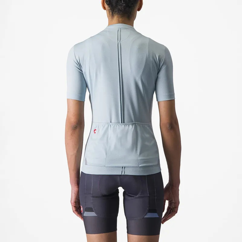 Castelli Anima 4 Women's Short Sleeve Jersey in Winter Sky-1