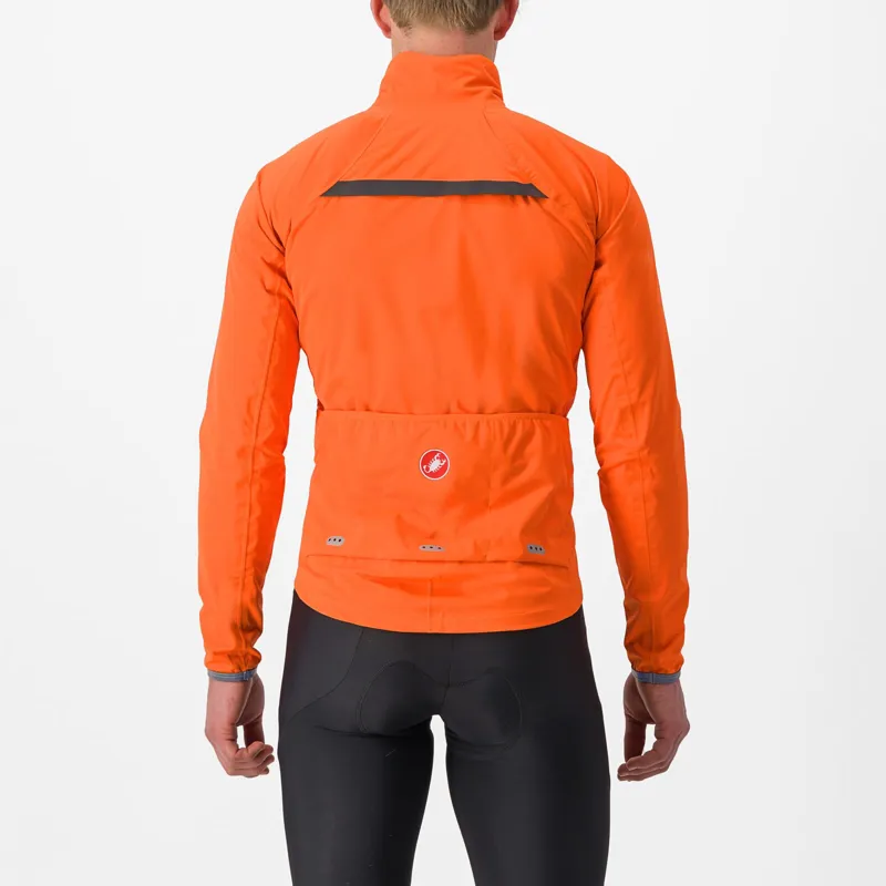Castelli Gavia Lite Jacket in Brilliant Orange-1