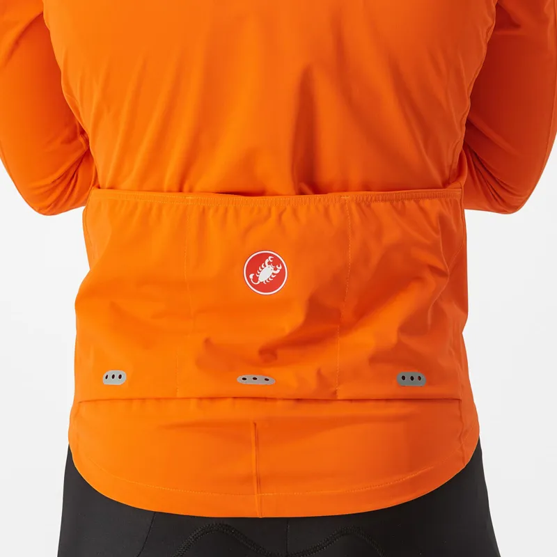 Castelli Gavia Lite Jacket in Brilliant Orange-3