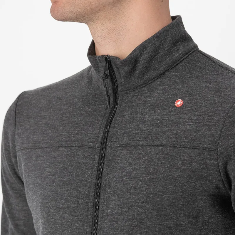Castelli Vigorelli Track Jacket in Dark Grey-2