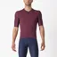 Castelli Espresso Short Sleeve Jersey in Bordeaux/Silver Moon