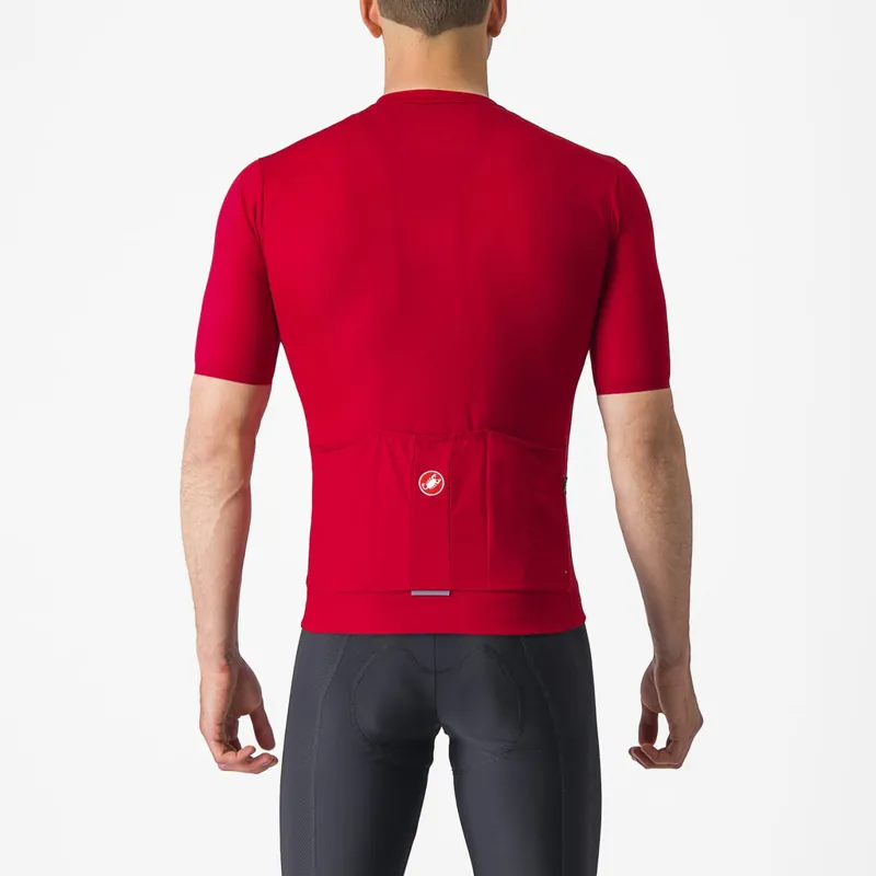 Castelli Prologo Lite Short Sleeve Jersey in Rich Red-1