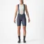 Castelli Espresso Women's DT Bib Shorts in Twilight Blue