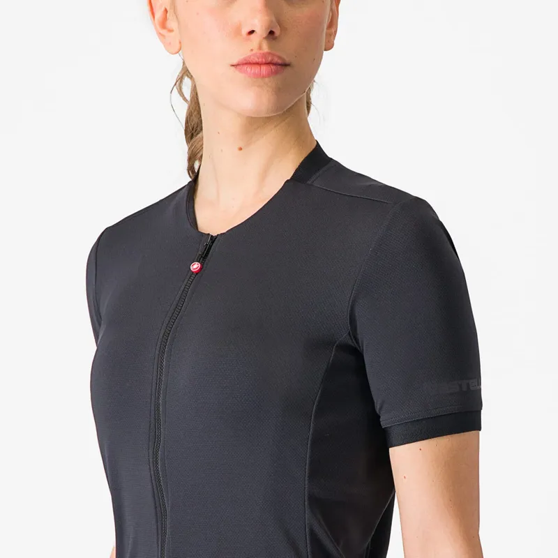 Castelli Libera Women's Short Sleeve Jersey in Light Black-3