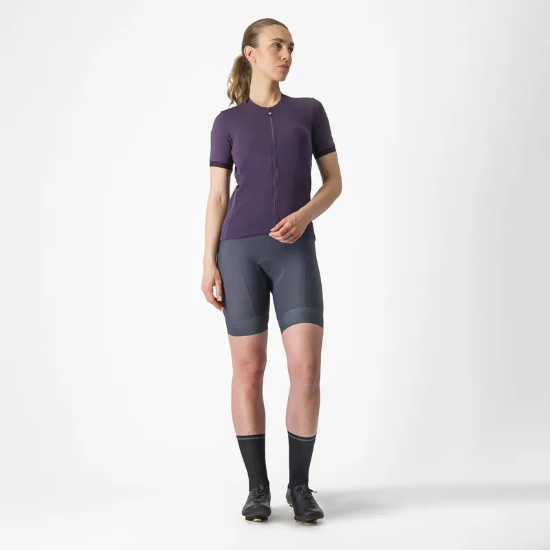 Castelli Libera Women's Short Sleeve Jersey in Night Shade-4