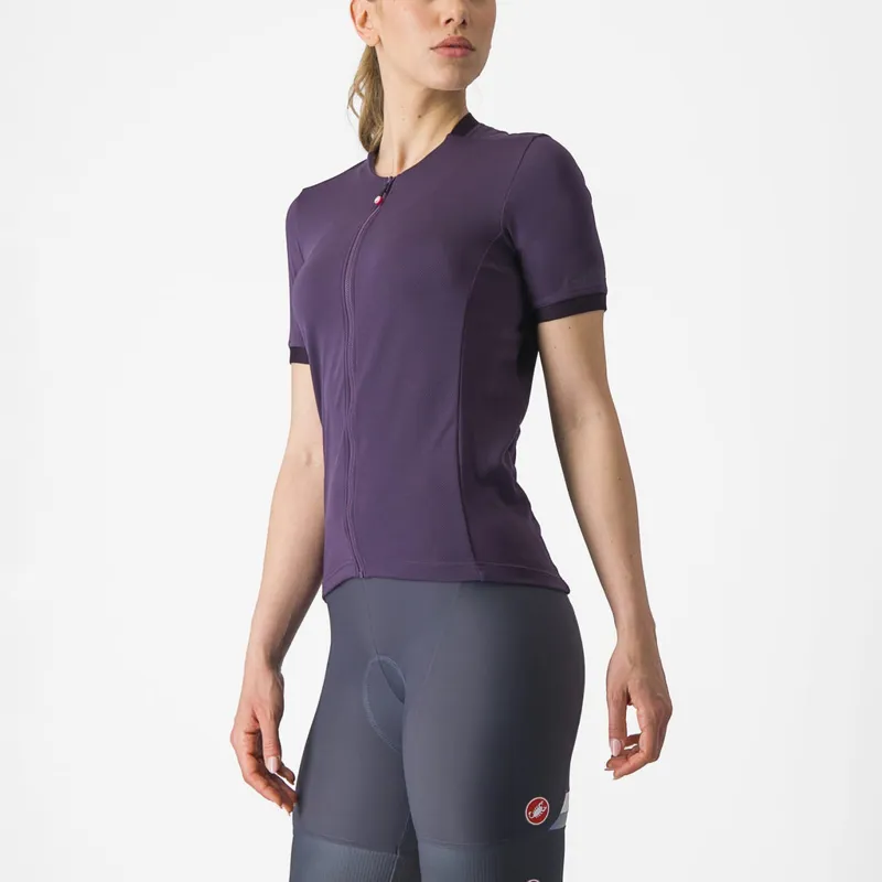 Castelli Libera Women's Short Sleeve Jersey in Night Shade-2