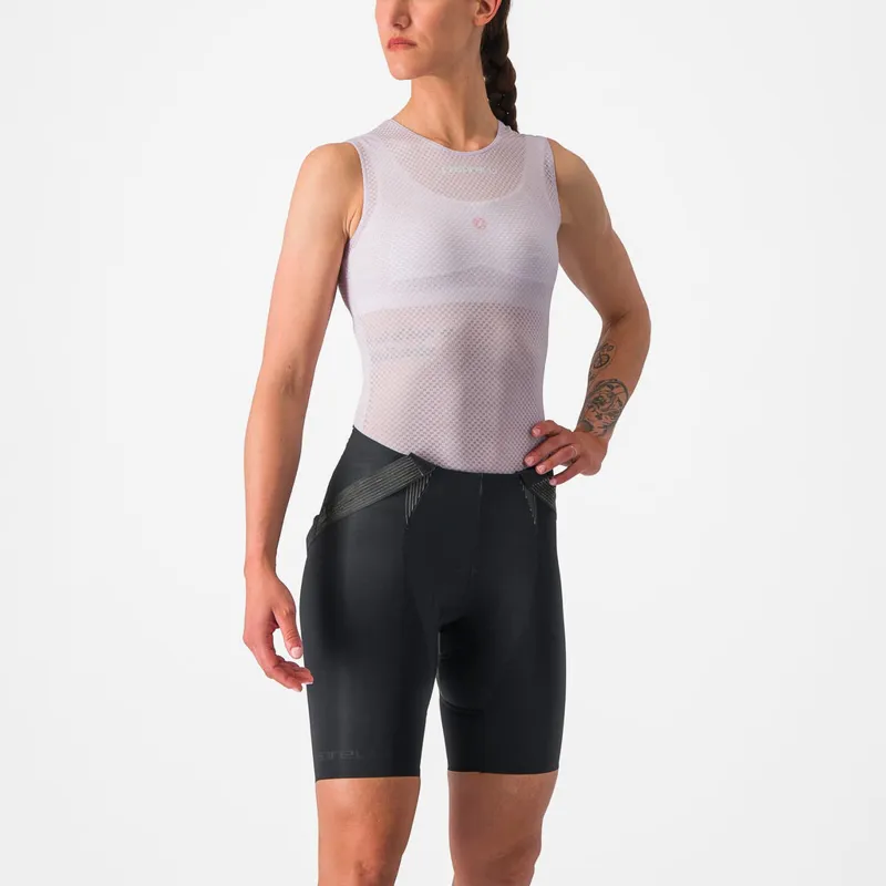 Castelli Pro Mesh Women's Sleeveless Base Layer in Purple Mist-1