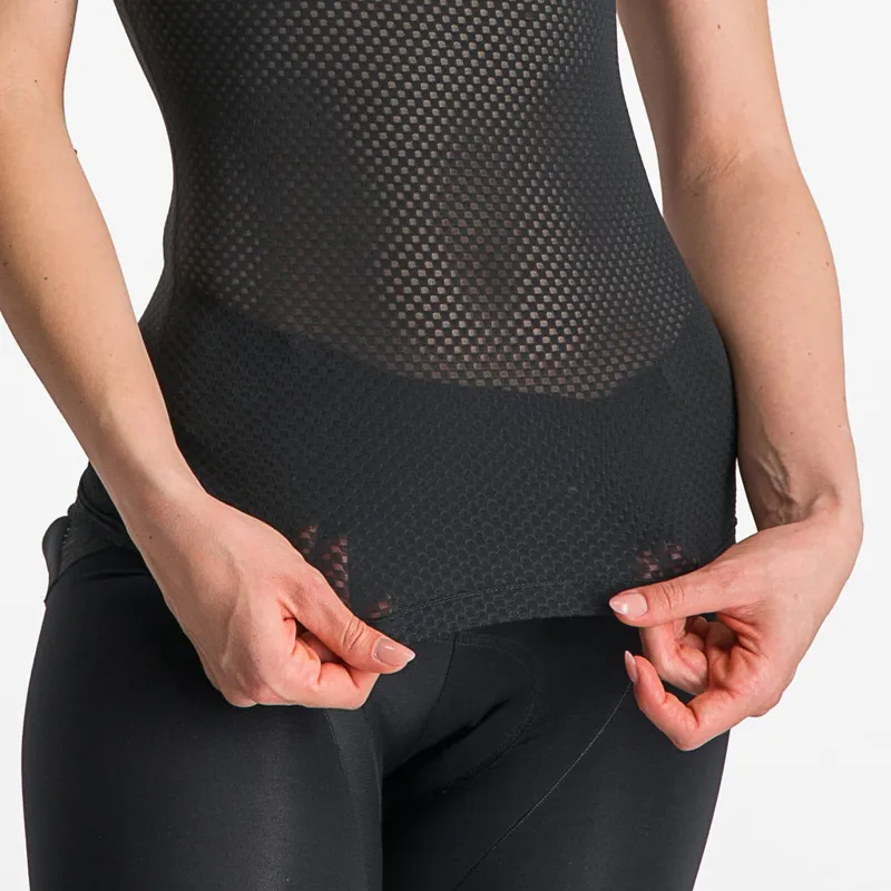 Castelli Pro Mesh Women's Short Sleeve Base Layer in Black-4