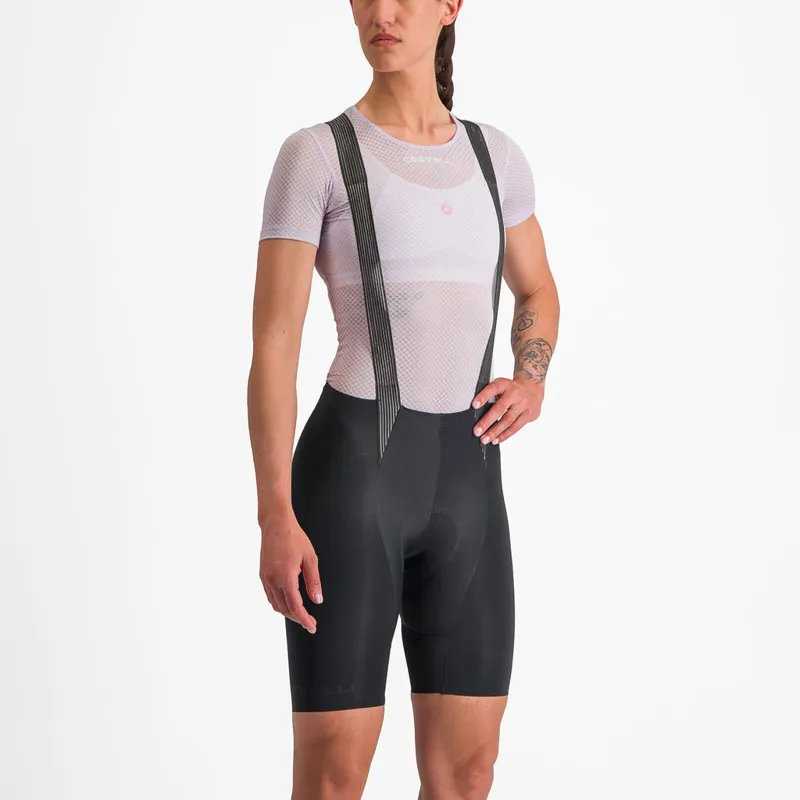 Castelli Pro Mesh Women's Short Sleeve Base Layer in Purple Mist-2