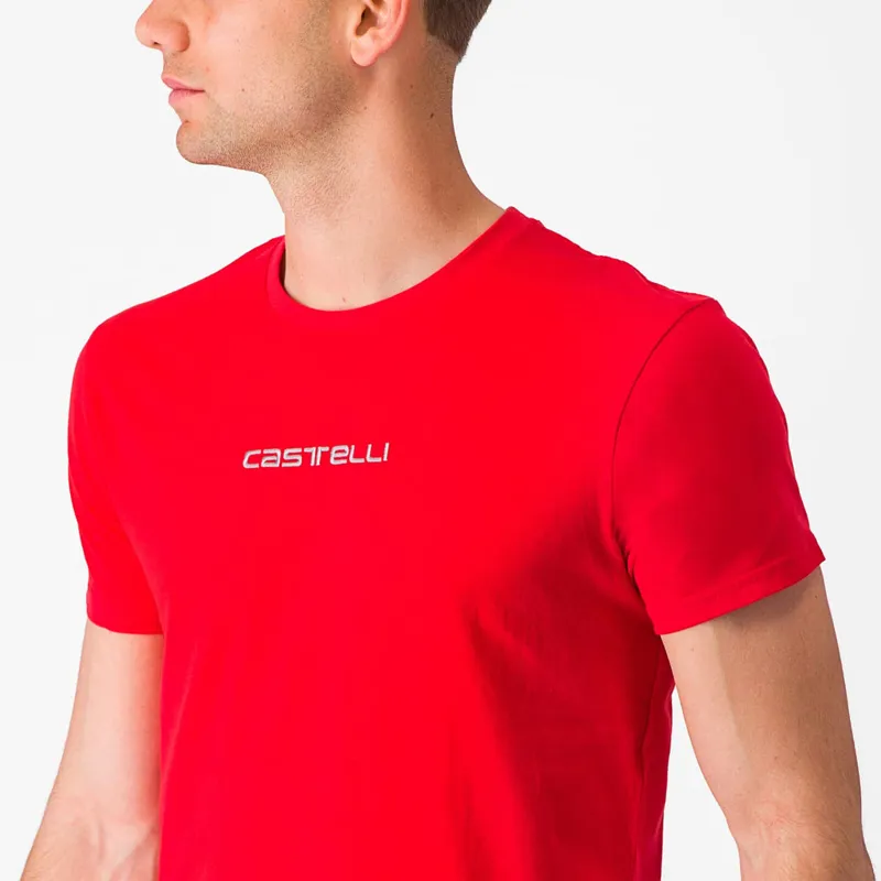 Castelli Classico T-Shirt in Red-2