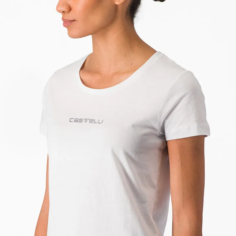 Castelli Classico Women's T-Shirt in White-2
