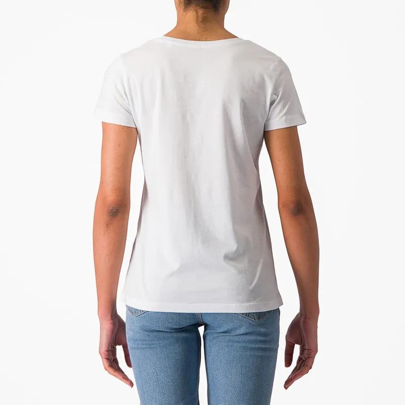 Castelli Classico Women's T-Shirt in White-1