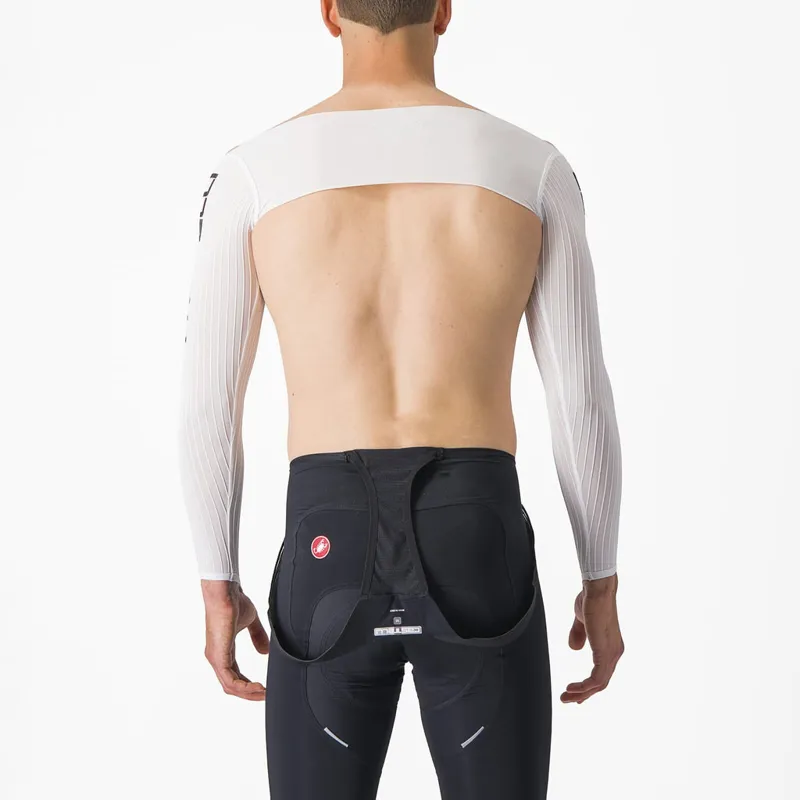 Castelli Bolero Long Sleeve in White-1