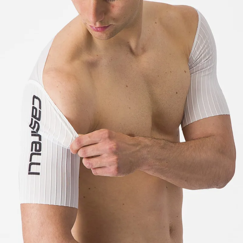 Castelli Bolero Short Sleeve in White-3