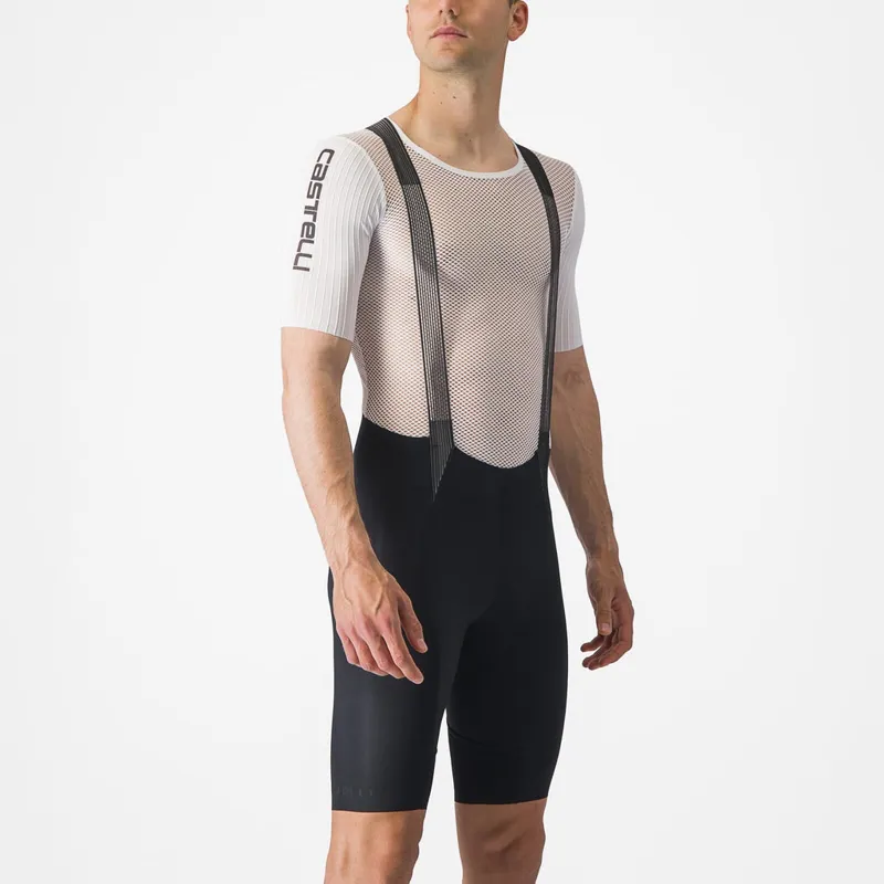 Castelli Bolero Short Sleeve Base Layer in White-2