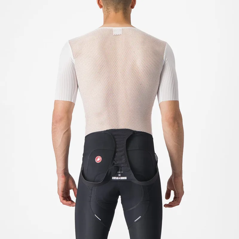 Castelli Bolero Short Sleeve Base Layer in White-1