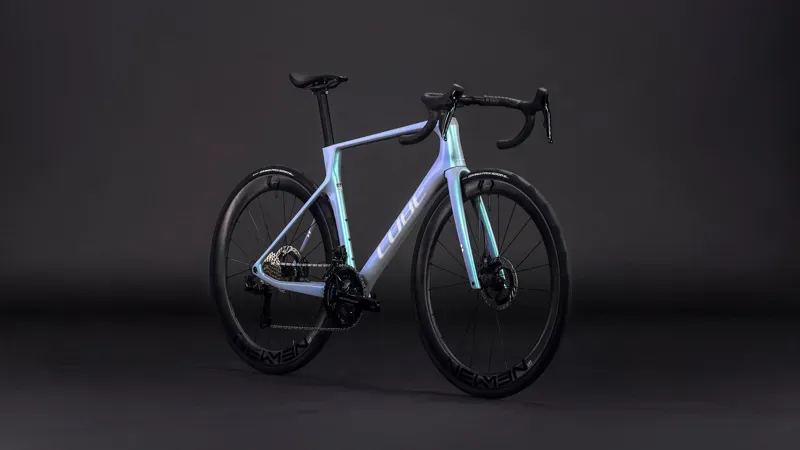 Cube Agree C:62 SLT Road Bike 2026 in Green Fusion/White-1