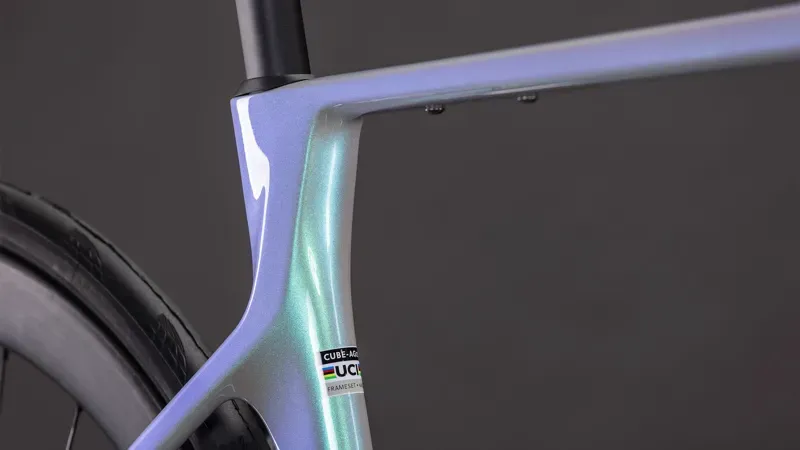 Cube Agree C:62 SLT Road Bike 2026 in Green Fusion/White-6