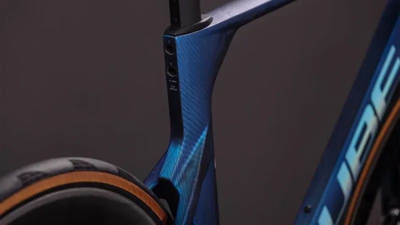 Cube Litening Aero C:68X SLT Road Bike 2026 in Atlantis Grid/Ice-3
