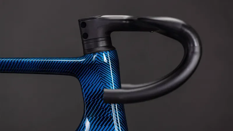 Cube Litening Air C:68X Frameset 2026 in Liquidbluegrid/Chrome-4