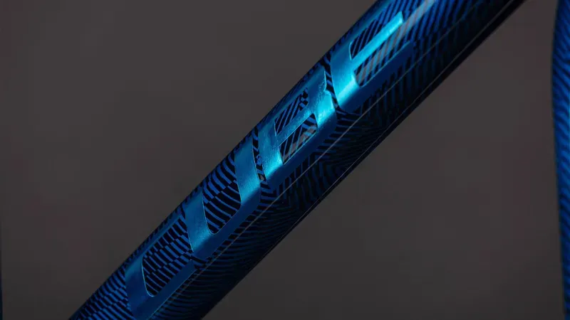 Cube Litening Air C:68X Frameset 2026 in Liquidbluegrid/Chrome-6