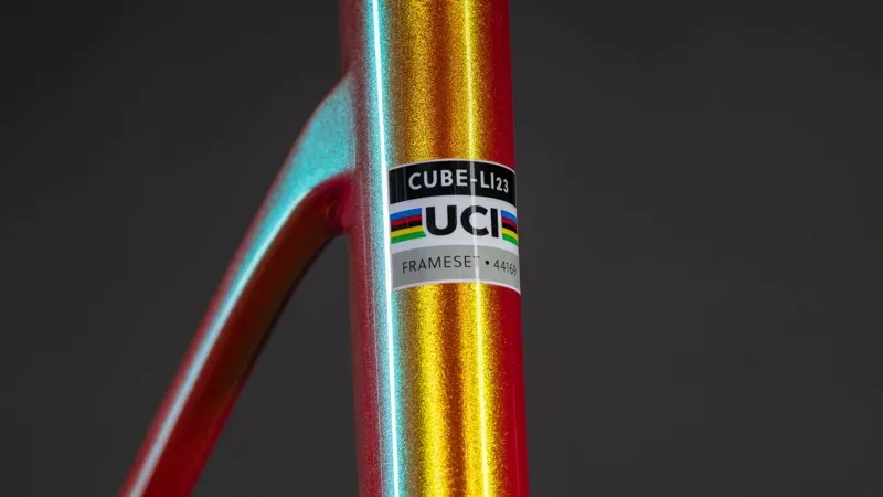 Cube Litening Air C:68X Frameset 2026 in Glowingorange/Black-5