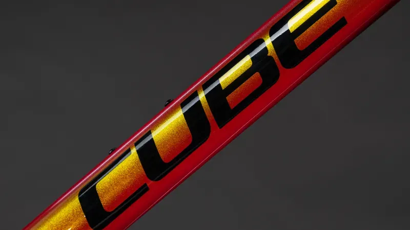 Cube Litening Air C:68X Frameset 2026 in Glowingorange/Black-7