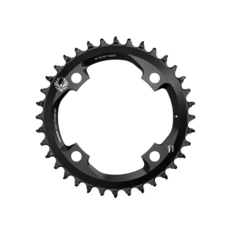 Balfes Bikes Sram SRAM X-Sync 2 104-bcd 36-tooth 12-speed Chainring in Black | Free postage over £30, £10 off first order, price match & 0% finance.