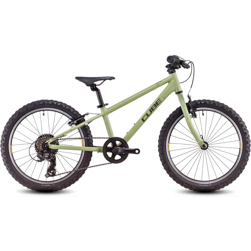 Cube Acid 200 20 inch Kids Bike 2026 in Light Olive/Orange