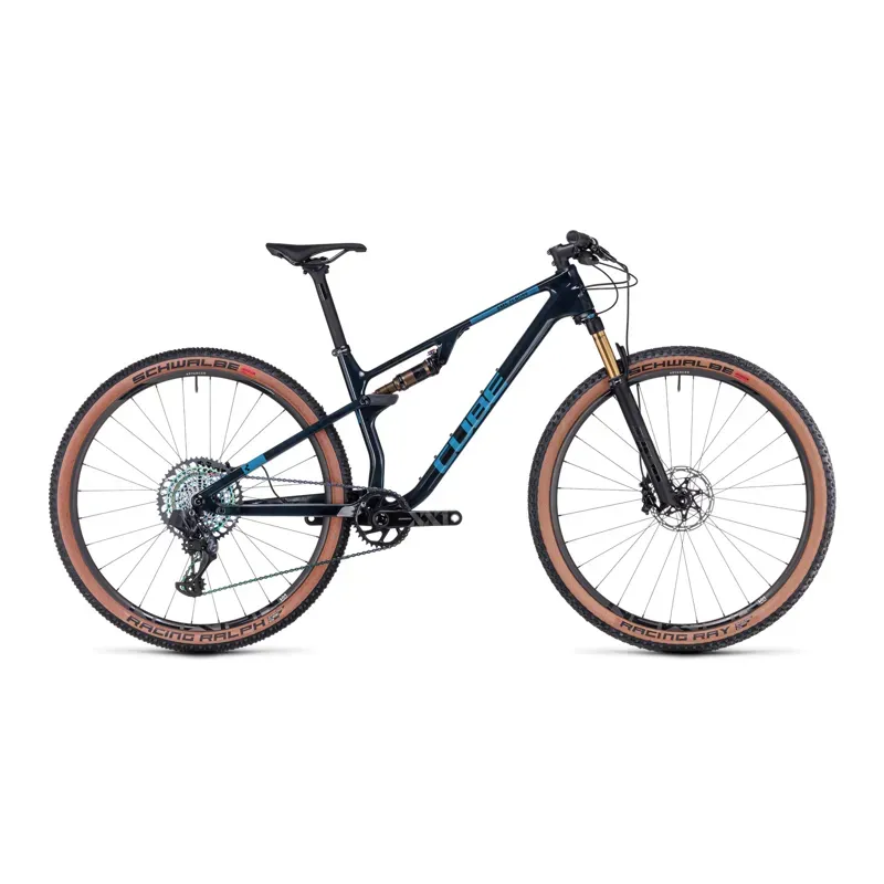 Cube AMS Zero99 C:68X SLT 29 Mountain Bike 2024 in Liquid Blue