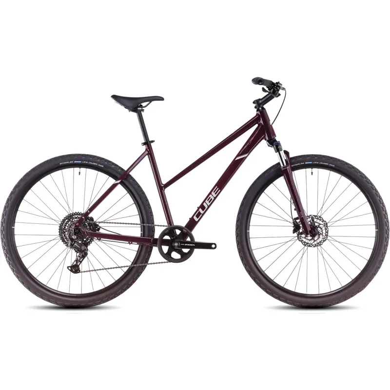 Cube Nature One Trapeze Hybrid Bike 2026 in Amarone/Lunar