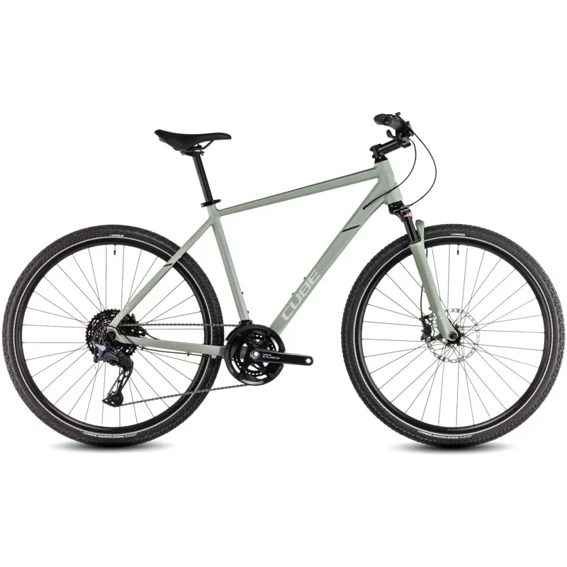 Cube Nature SLX Trekking Bike in Pistacio/Pale Mint