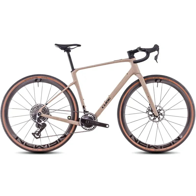 Cube Nuroad c:62 SLT Gravel Bike 2025 in Mineral Grit/Black