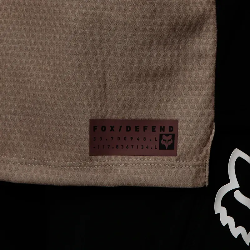 Fox Defend Youth Short Sleeve Jersey in Mocha-5