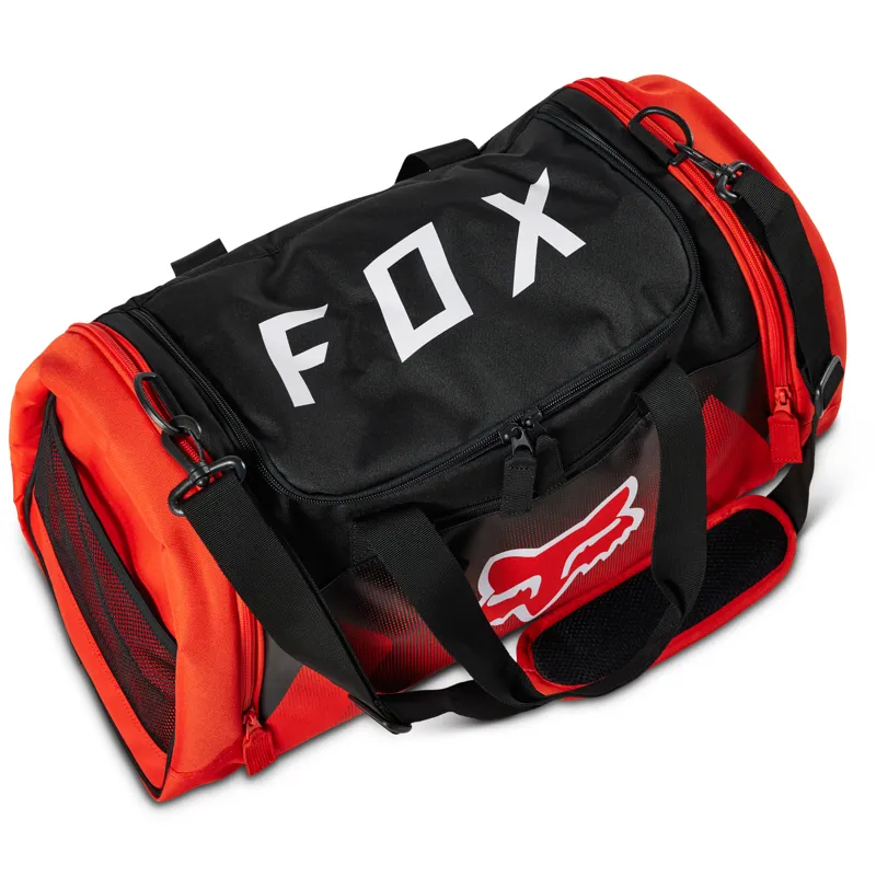 Fox Racing 180 Leed Duffle Gear Bag in Fluorescent Red-4