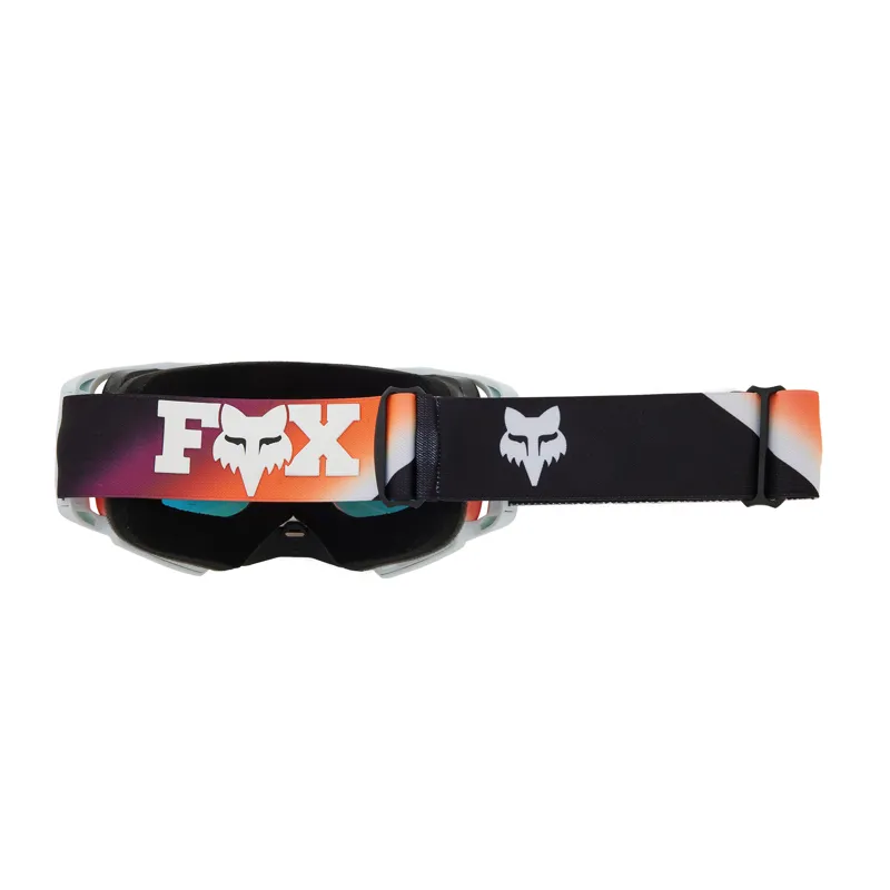 Fox Racing Airspace Streak Mirrored Lens Goggles in White-1