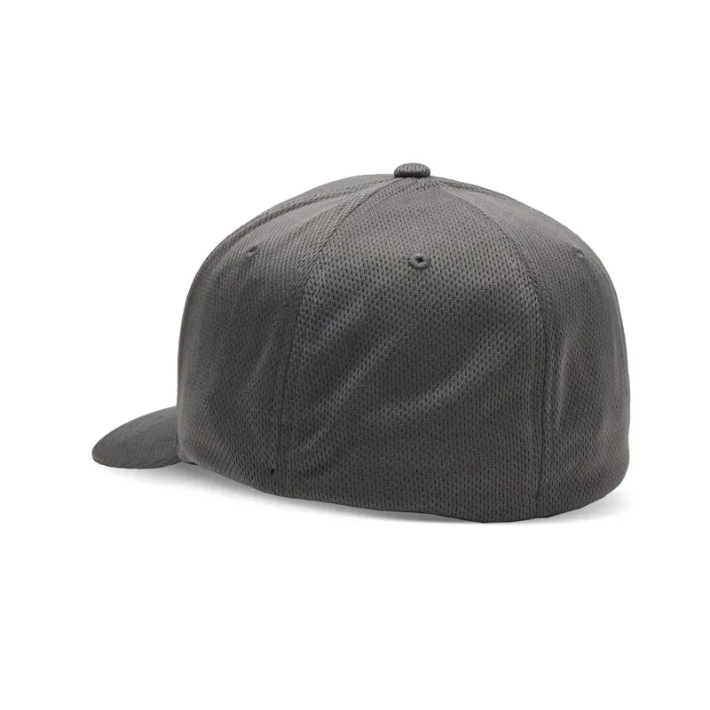 Fox Racing Fox Head Tech Flexfit Hat in Steel Grey-1