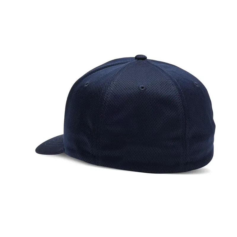 Fox Racing Fox Head Tech Flexfit Hat in Midnight Blue-1