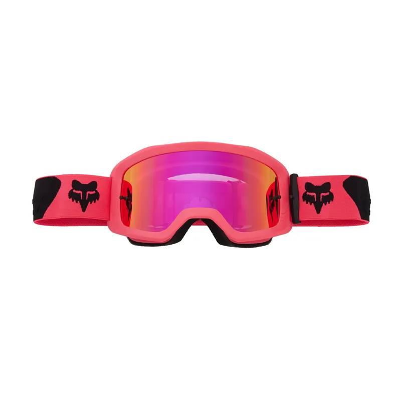 Fox Racing Main Core Mirrored Lens Goggles in Pink
