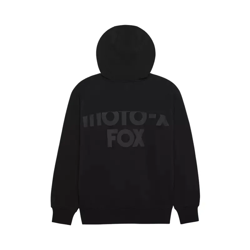 Fox Moto-X Oversized Fleece Pullover Hoodie in Black-1
