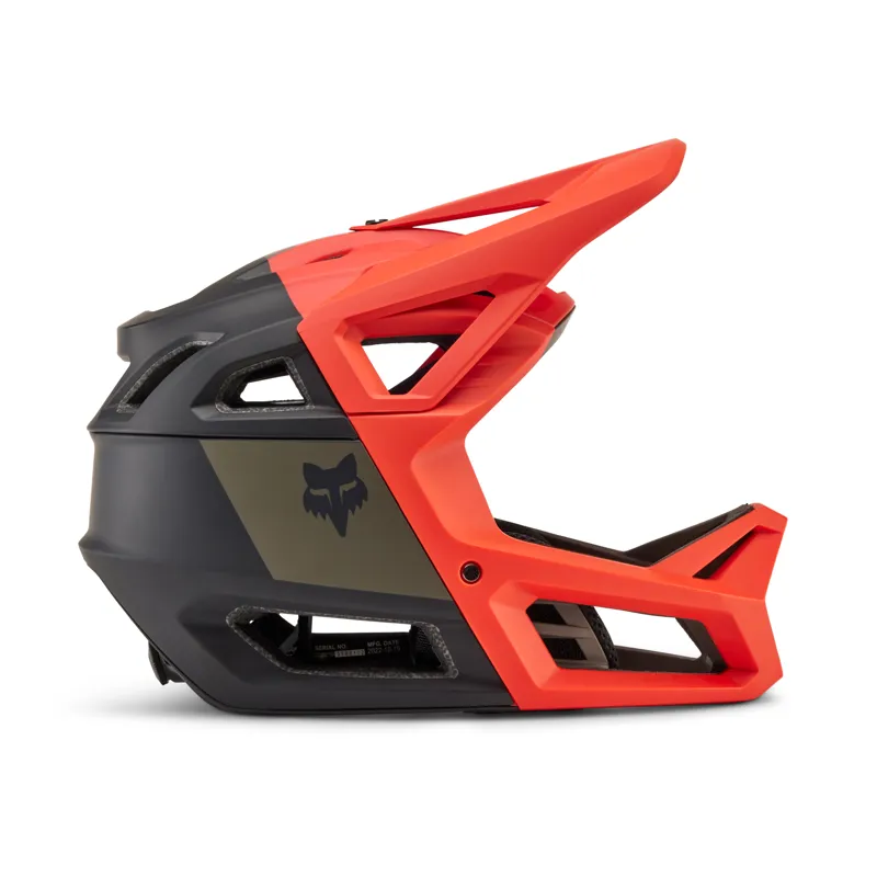 Fox Racing Proframe RS MTB Helmet in Orange Flame-1